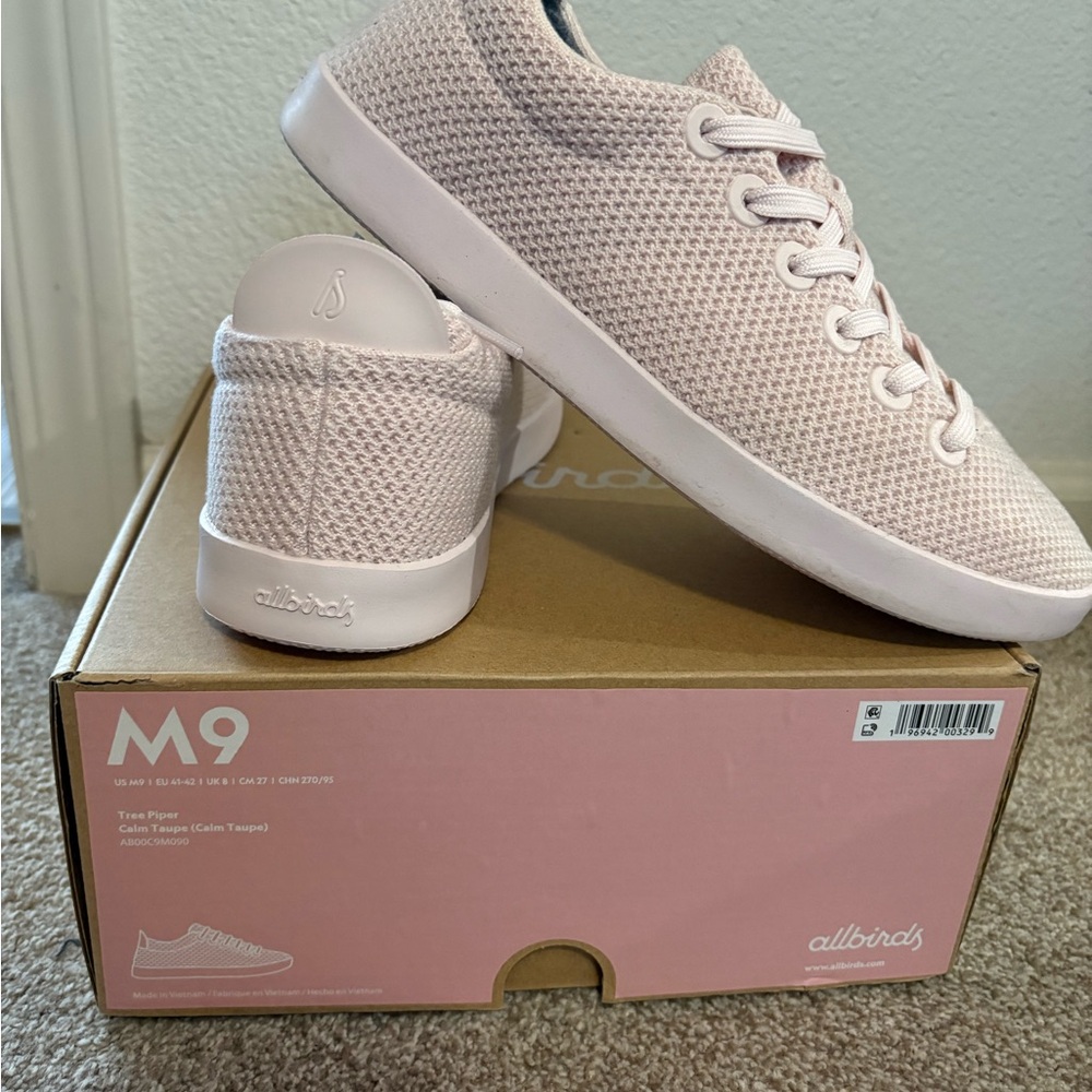 Allbirds Pink Sneakers Breathable Knit Minimalist Design